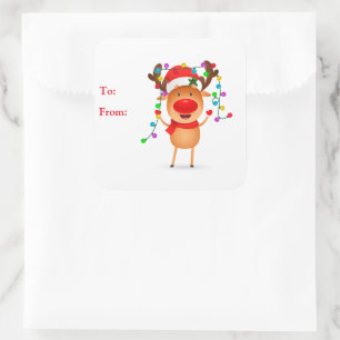 Christmas Gift Tag Stickers