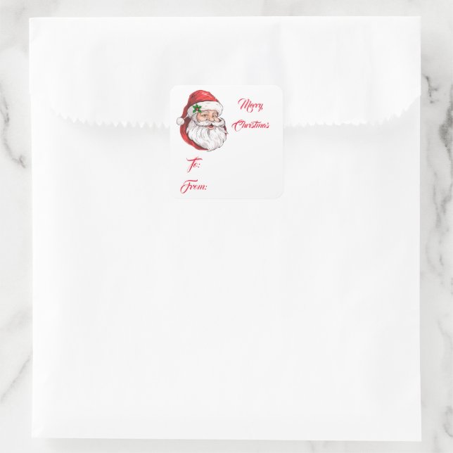 Christmas Gift Tag Stickers (Bag)