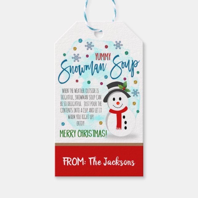 Christmas Gift Tags (Front)