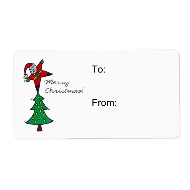 Christmas gift tags (Front)