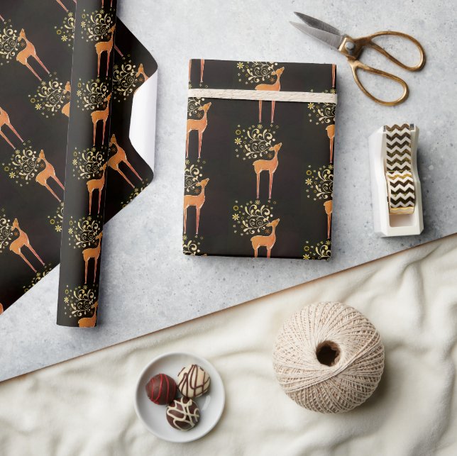 Christmas gift wrap (Crafts)