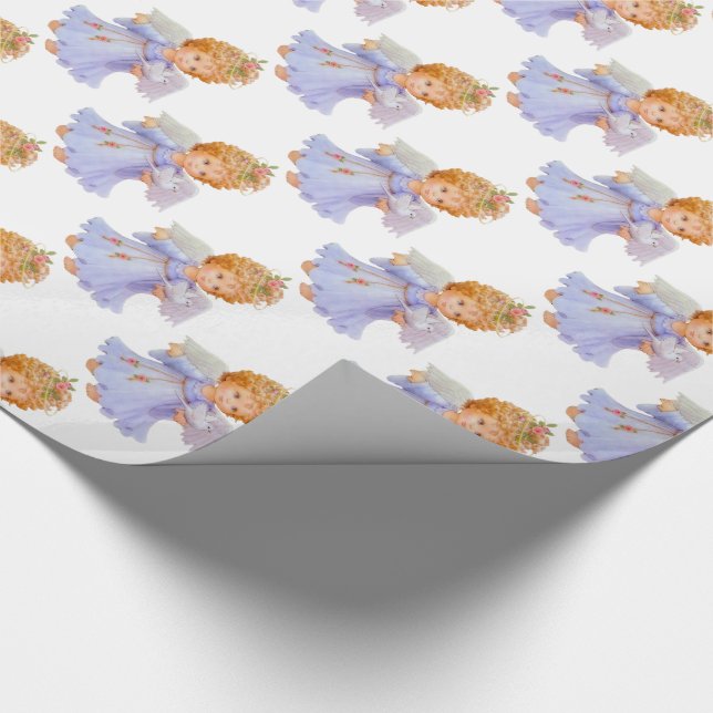 Christmas Gift Wrap/Angels Wrapping Paper (Corner)