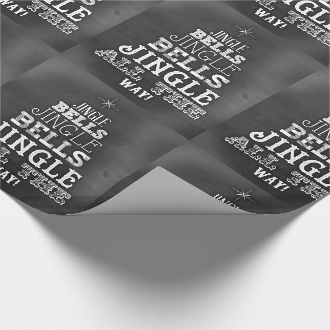 Christmas Gift Wrap/Jingle Bells Wrapping Paper (Corner)