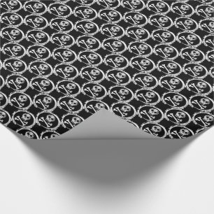 Christmas Gift Wrap/Skulls Wrapping Paper