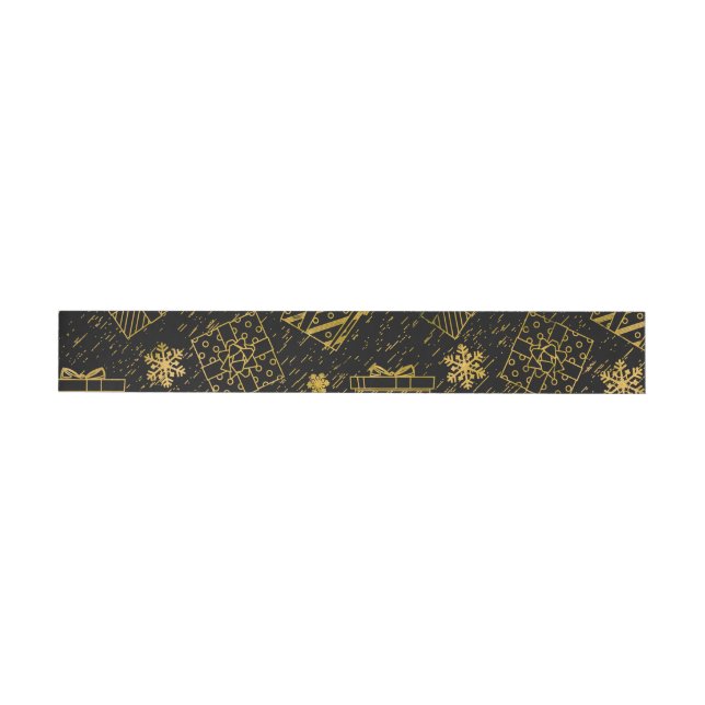 Christmas gifts 8 wrap around label (Individual)