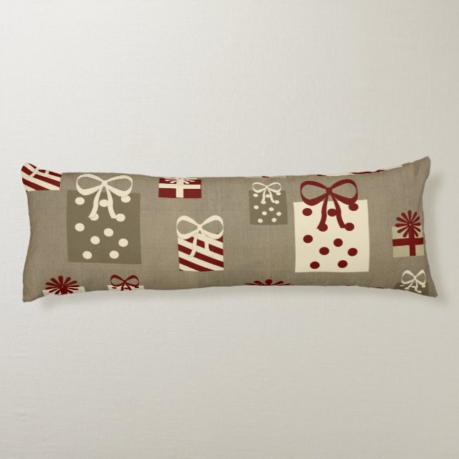 Christmas Gifts Body Cushion (Back)