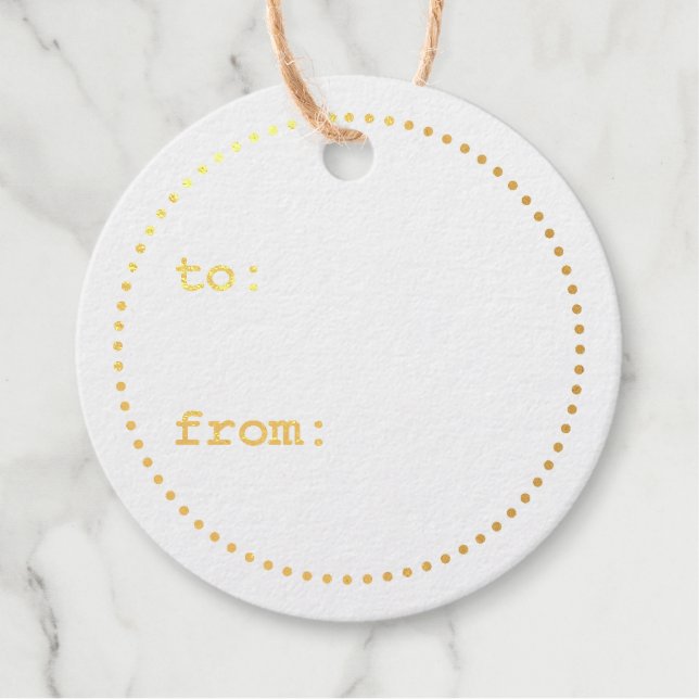 Christmas Gifts Favour Tags (Front)