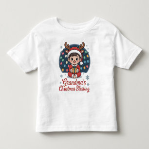 Christmas Gifts for Grandkids Grandma's Christmas Toddler T-Shirt