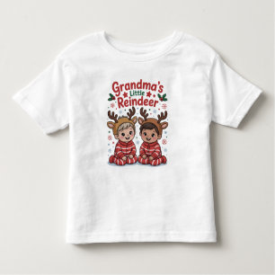 Christmas Gifts for Grandkids Reindeer Shirt