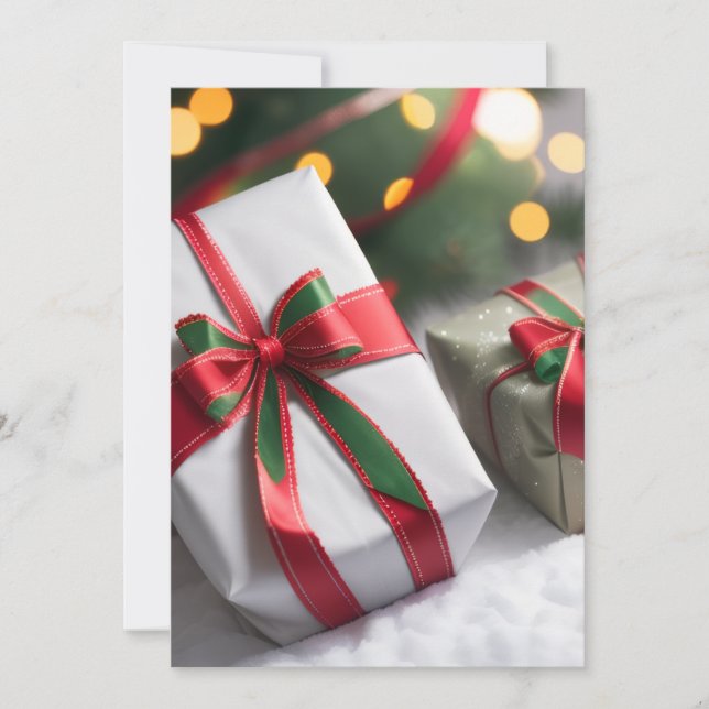 Christmas Gifts Holiday Card (Front)
