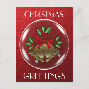 CHRISTMAS GIFTS HOLIDAY POSTCARD