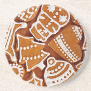Christmas Gingerbread Biscuits Coaster