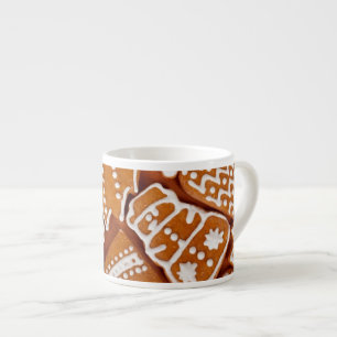 Christmas Gingerbread Biscuits Espresso Cup