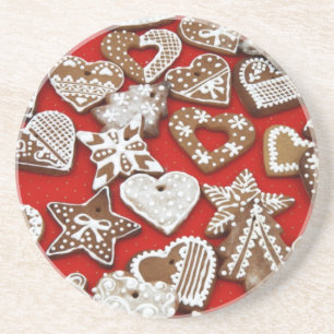 Christmas Gingerbread Cookies Coaster