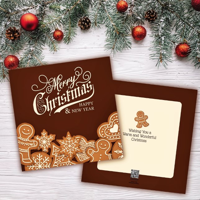 Christmas Gingerbread Cookies  Holiday Card (Creator Uploaded)