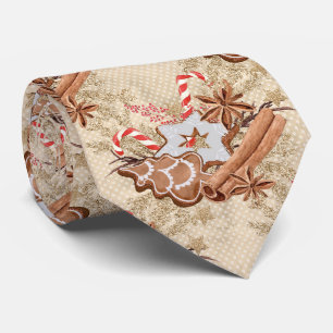 Christmas Gingerbread Cookies Tie