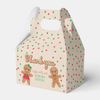 Christmas Gingerbread Gender Reveal