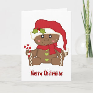 Christmas Gingerbread Holiday Card