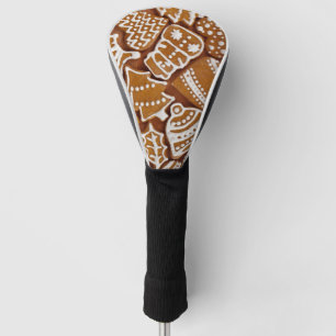 Christmas Gingerbread Holiday Cookies Golf Head Cover