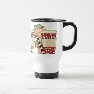 Christmas Gingerbread Holiday Travel Mug