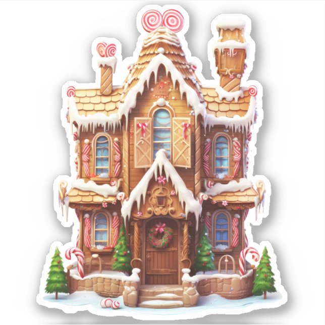 Christmas gingerbread house (Front)