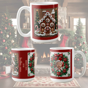 Christmas Gingerbread House Customisable Coffee Mug