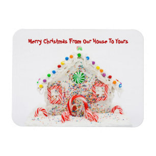 Christmas Gingerbread House Magnet