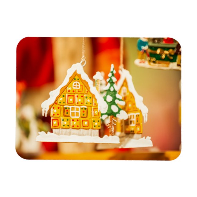 Christmas gingerbread magnet (Horizontal)