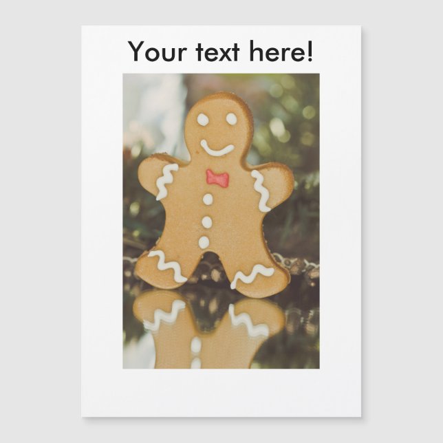 Christmas gingerbread man (Front)