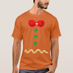 Christmas gingerbread man for xmas family cookie b T-Shirt