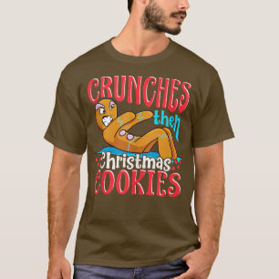 Christmas Gingerbread Man Funny Quotes Workout Men T-Shirt