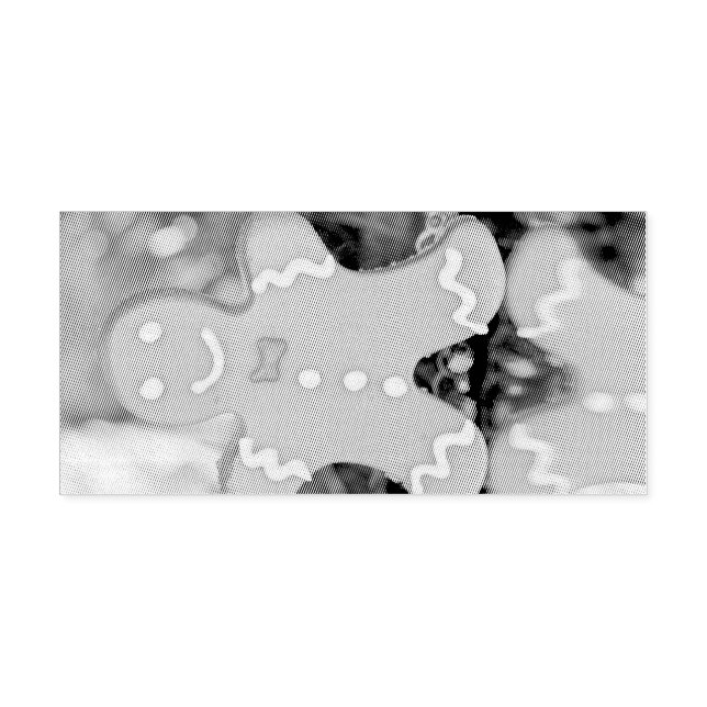 Christmas gingerbread man self-inking stamp (Design)