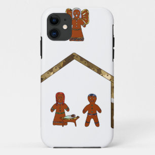 christmas gingerbread nativity Case-Mate iPhone case