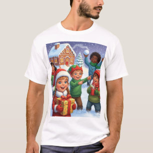 Christmas Gingerbread Play T-Shirt