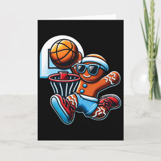 Christmas Gingerbread Sketll Christmas For Men Boy Card