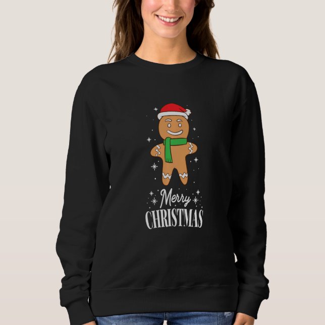 Christmas Gingerbread Sweatshirt (Front)