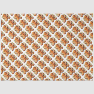 Christmas Gingerbread Tissue Paper
