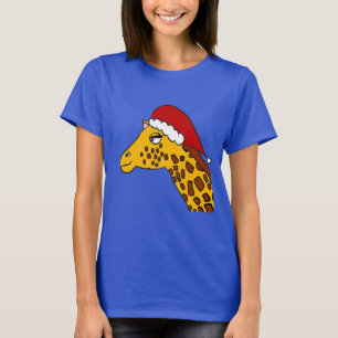 Christmas Giraffe Shirt