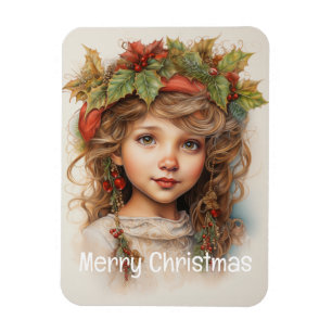 Christmas Girl Custom 15 of 25 Magnet