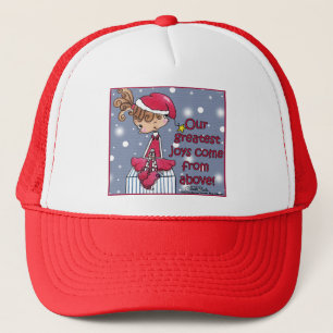 Christmas Girl-Joy From Above Trucker Hat