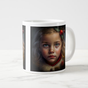 Christmas Girl Jumbo Mug