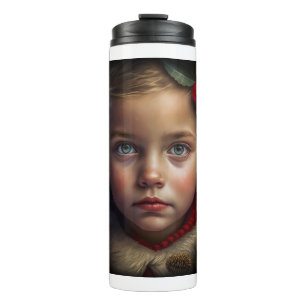 Christmas Girl Thermal Tumbler 
