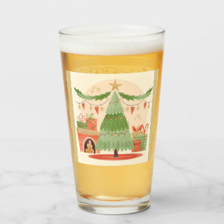 christmas Glass Cup