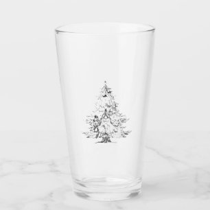 Christmas Glass Tumblers style and design