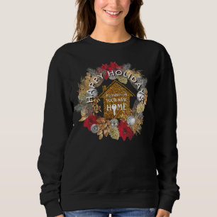 CHRISTMAS Glitter Realtor Ugly Christmas Sweatshirt