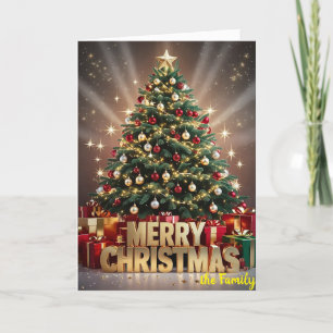 Christmas Glow Holiday Card