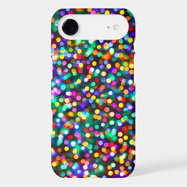 Christmas Glowing Lights Case-Mate iPhone Case (Back)