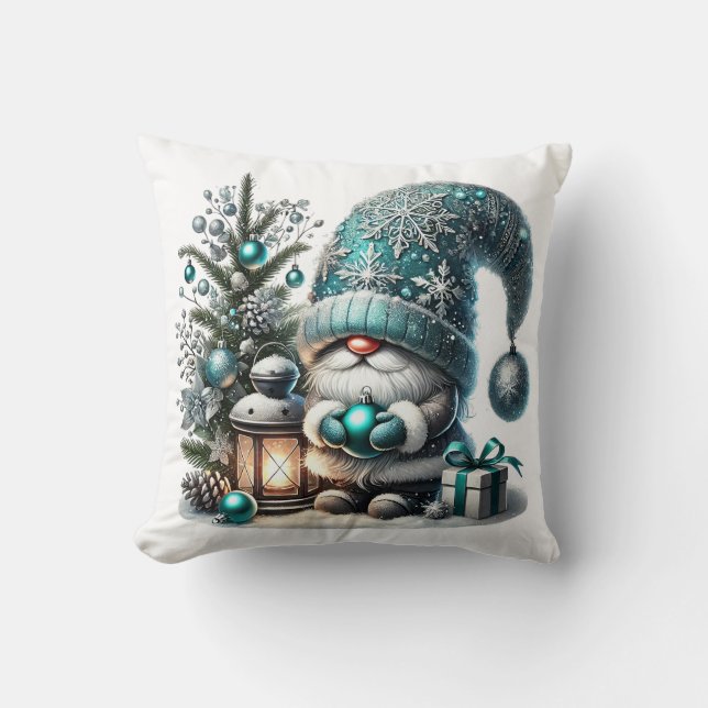 Christmas gnome cosy Christmas cosy gnome Cushion (Front)