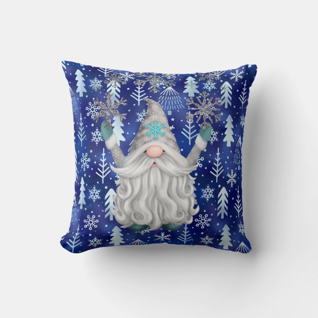 Christmas Gnome  Cushion (Front)