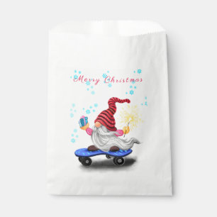 Christmas Gnome Favour Bag